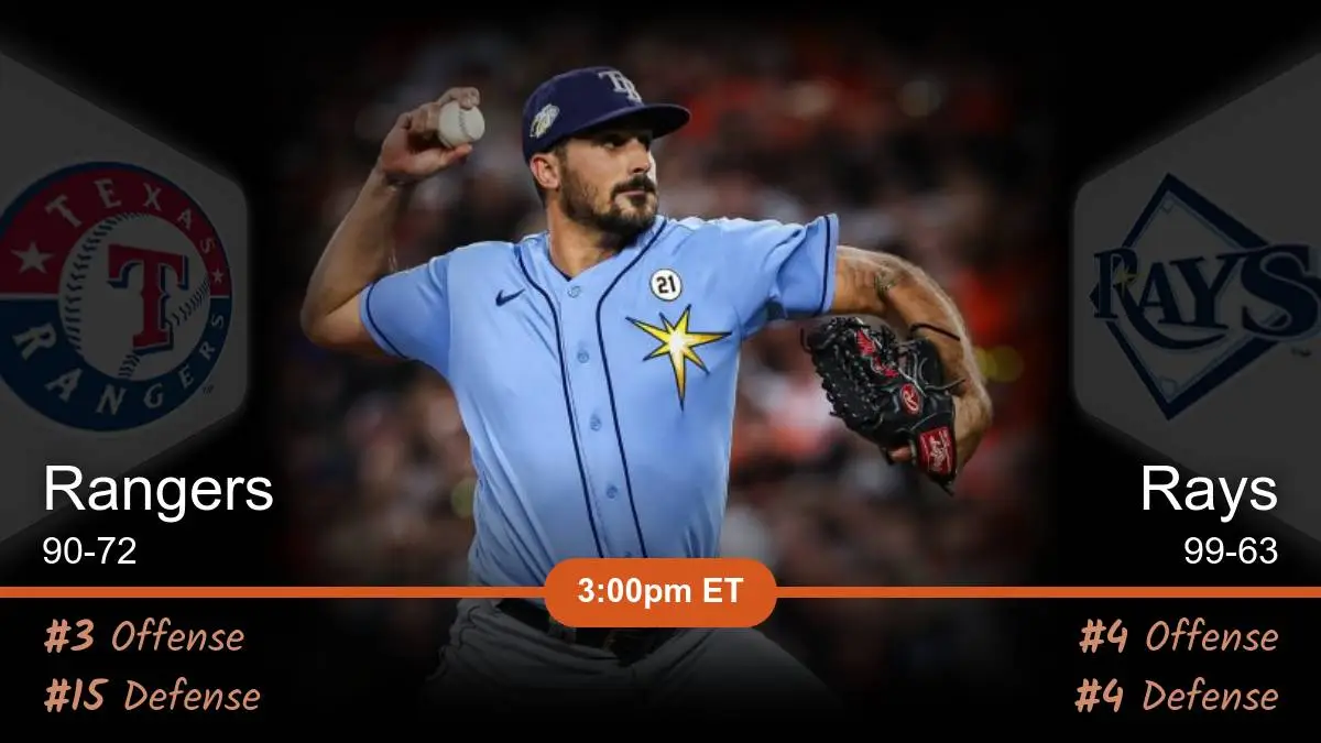 Rays vs. Rangers Prediction: AL Wild Card Game 2 Betting Lines and Picks -  10/4/2023