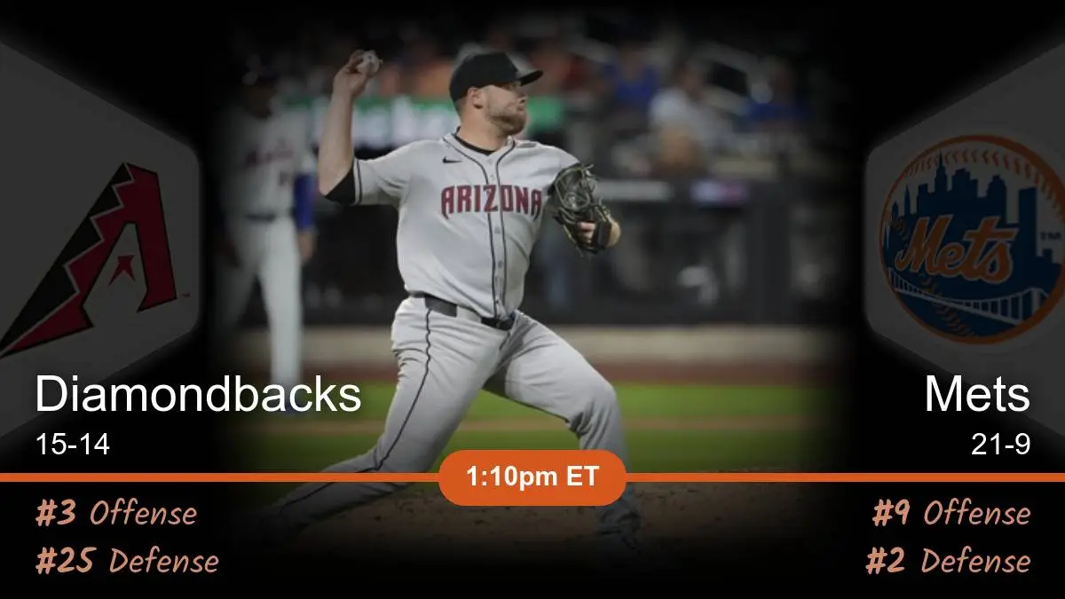 Arizona Diamondbacks vs New York Mets Prediction Arizona Diamondbacks vs New York Mets Prediction