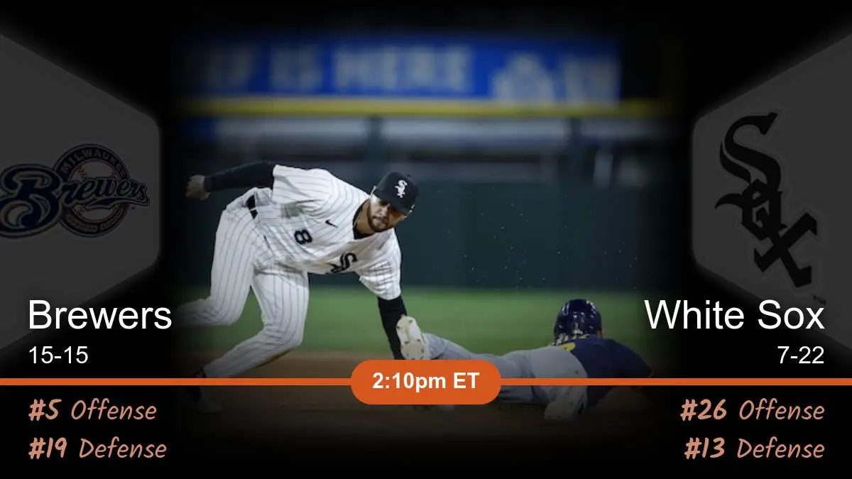Milwaukee Brewers vs Chicago White Sox Prediction
