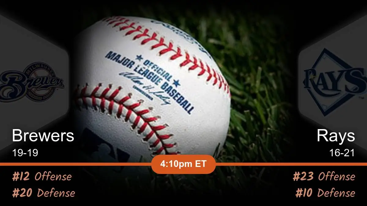 Milwaukee Brewers vs Tampa Bay Rays Prediction Milwaukee Brewers vs Tampa Bay Rays Prediction