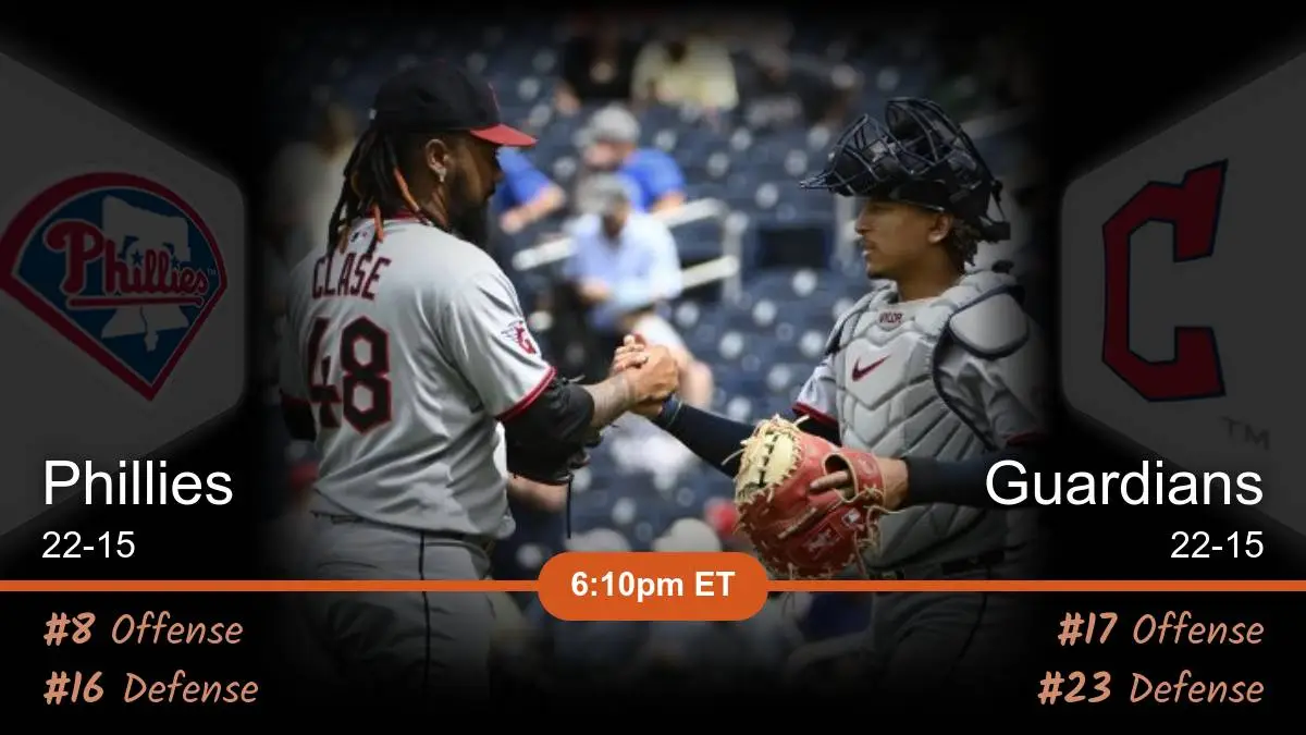 Philadelphia Phillies vs Cleveland Guardians Prediction Philadelphia Phillies vs Cleveland Guardians Prediction