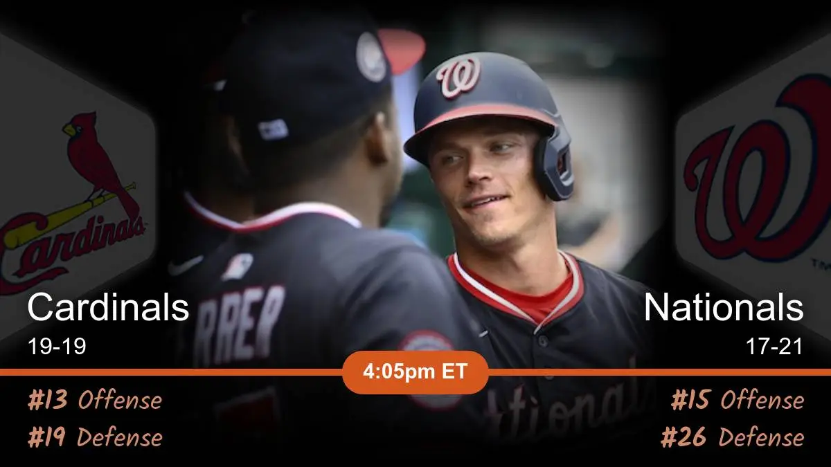 St. Louis Cardinals vs Washington Nationals Prediction St. Louis Cardinals vs Washington Nationals Prediction