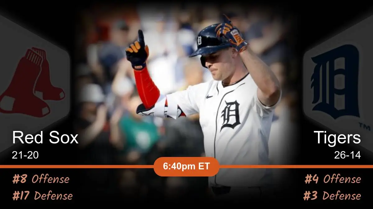 Boston Red Sox vs Detroit Tigers Prediction Boston Red Sox vs Detroit Tigers Prediction