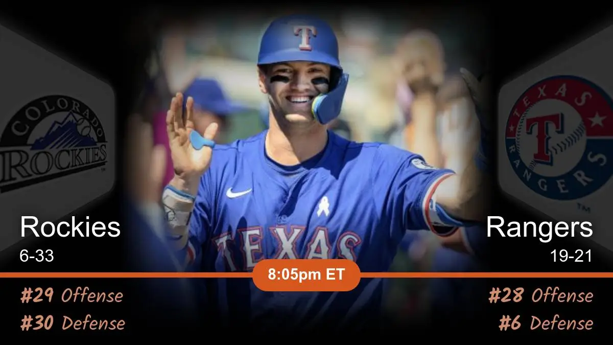 Colorado Rockies vs Texas Rangers Prediction Colorado Rockies vs Texas Rangers Prediction