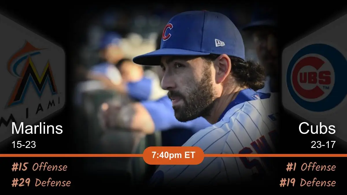 Miami Marlins vs Chicago Cubs Prediction Miami Marlins vs Chicago Cubs Prediction