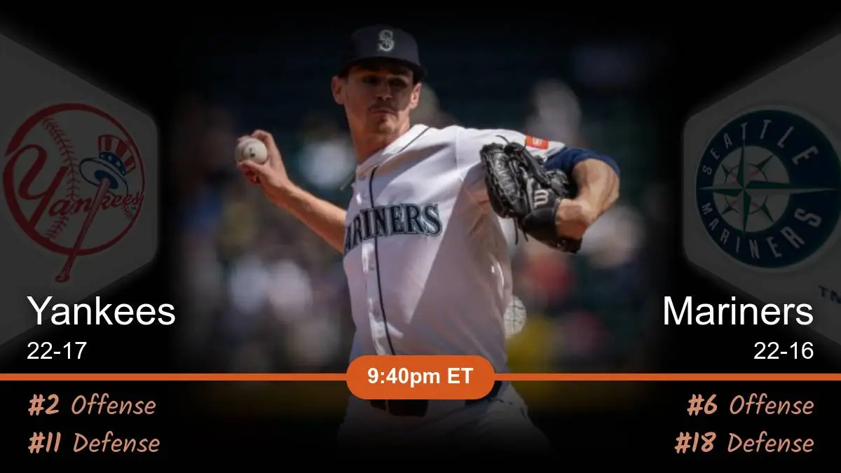 New York Yankees vs Seattle Mariners Prediction New York Yankees vs Seattle Mariners Prediction