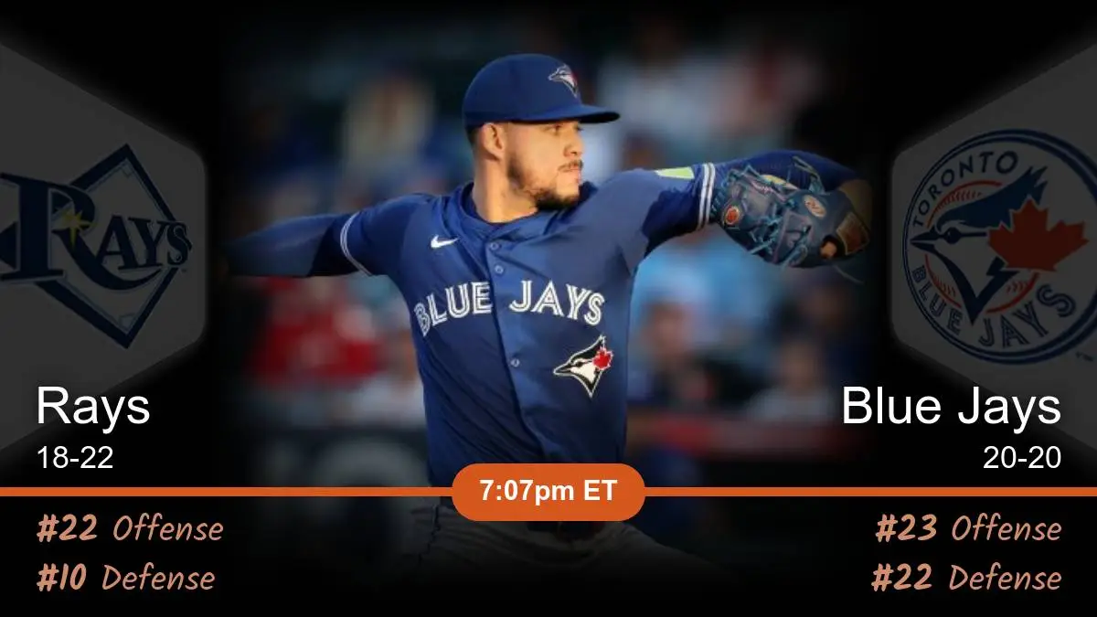 Tampa Bay Rays vs Toronto Blue Jays Prediction Tampa Bay Rays vs Toronto Blue Jays Prediction