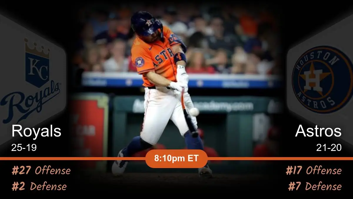 Kansas City Royals vs Houston Astros Prediction Kansas City Royals vs Houston Astros Prediction