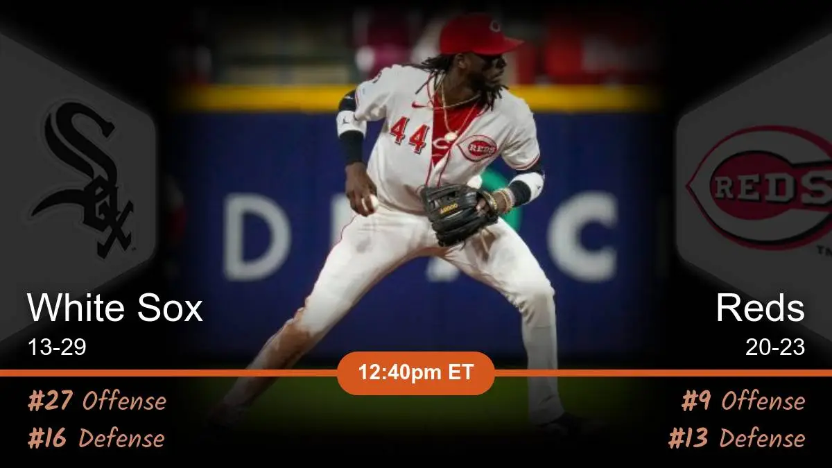 Chicago White Sox vs Cincinnati Reds Prediction Chicago White Sox vs Cincinnati Reds Prediction