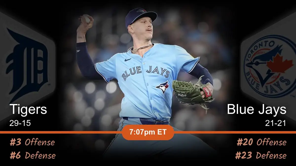 Detroit Tigers vs Toronto Blue Jays Prediction Detroit Tigers vs Toronto Blue Jays Prediction