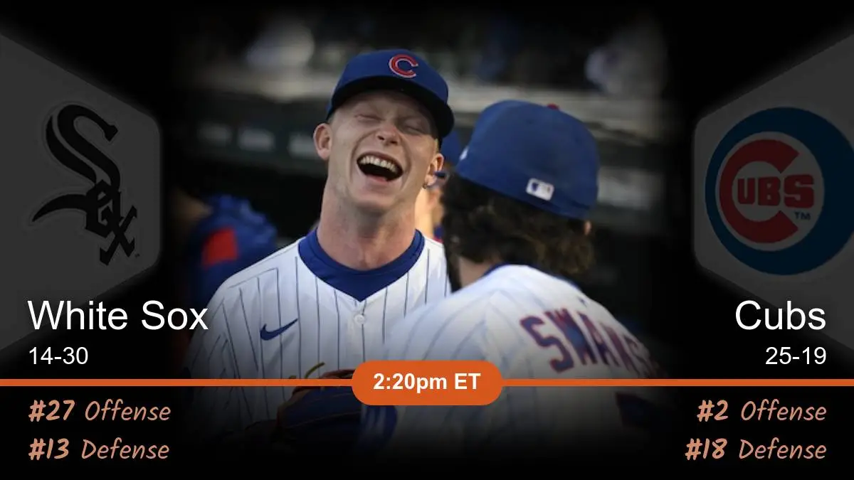 Chicago White Sox vs Chicago Cubs Prediction Chicago White Sox vs Chicago Cubs Prediction