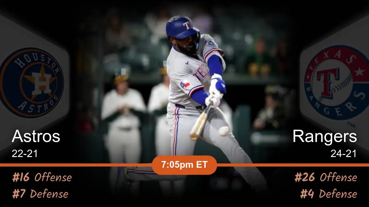 Houston Astros vs Texas Rangers Prediction Houston Astros vs Texas Rangers Prediction