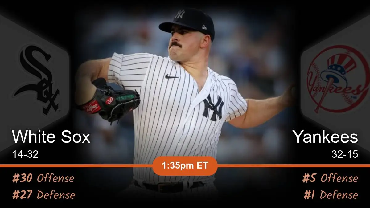 White Sox vs Yankees Predictions 5/19/2024