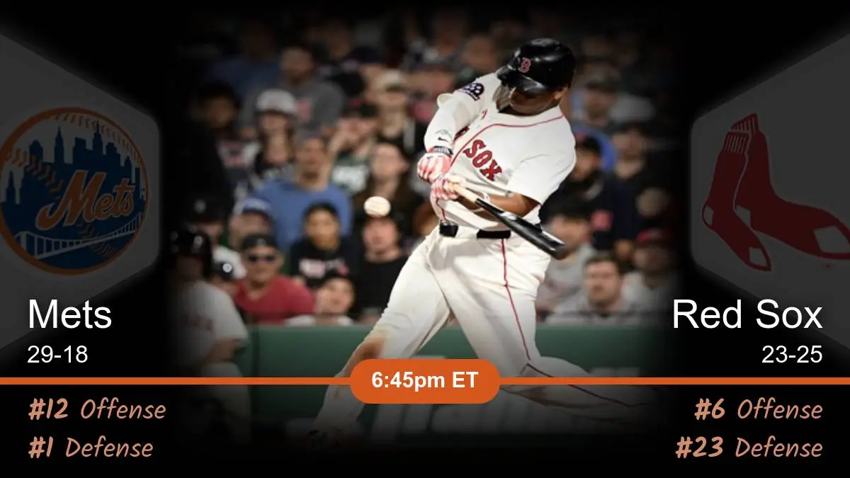 New York Mets vs Boston Red Sox Prediction New York Mets vs Boston Red Sox Prediction