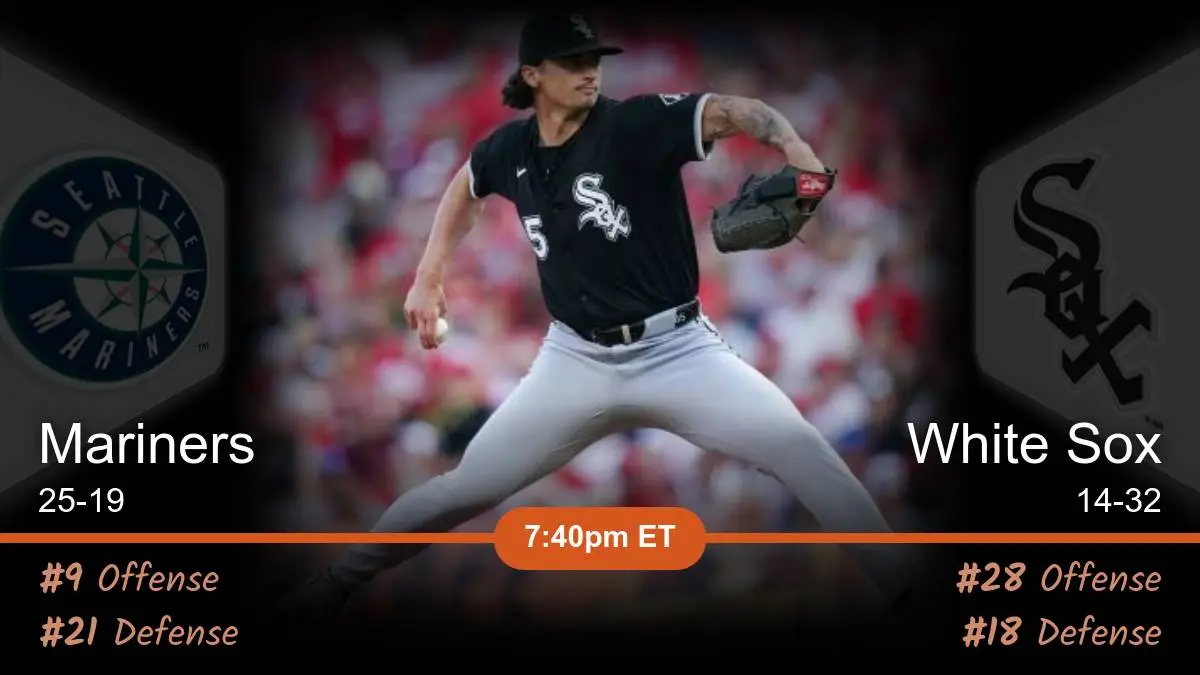 Seattle Mariners vs Chicago White Sox Prediction Seattle Mariners vs Chicago White Sox Prediction