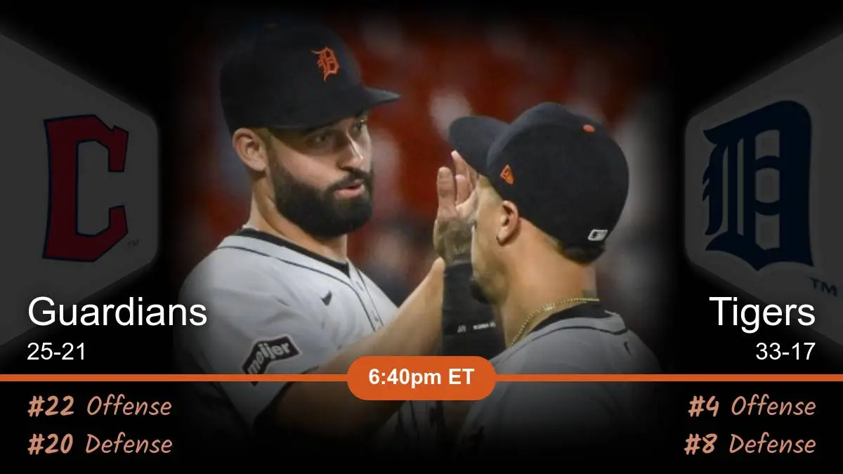 Cleveland Guardians vs Detroit Tigers Prediction Cleveland Guardians vs Detroit Tigers Prediction