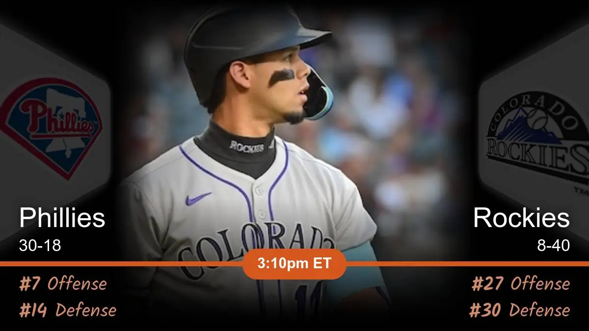 Philadelphia Phillies vs Colorado Rockies Prediction Philadelphia Phillies vs Colorado Rockies Prediction