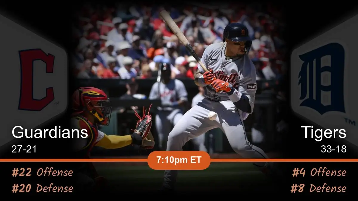 Cleveland Guardians vs Detroit Tigers Prediction Cleveland Guardians vs Detroit Tigers Prediction