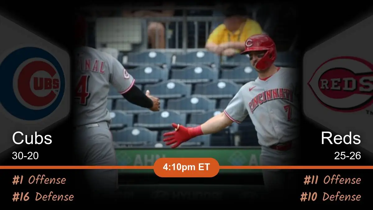 Chicago Cubs vs Cincinnati Reds Prediction Chicago Cubs vs Cincinnati Reds Prediction