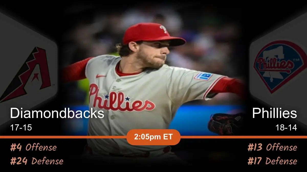 Arizona Diamondbacks vs Philadelphia Phillies Prediction Arizona Diamondbacks vs Philadelphia Phillies Prediction