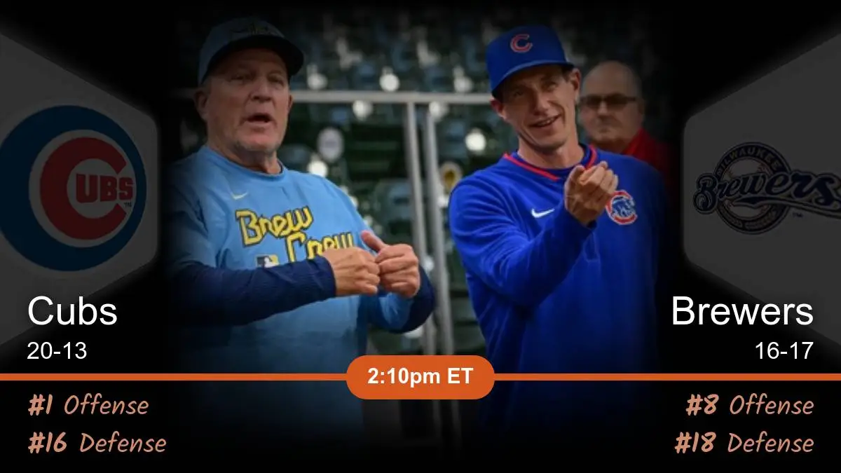 Chicago Cubs vs Milwaukee Brewers Prediction Chicago Cubs vs Milwaukee Brewers Prediction