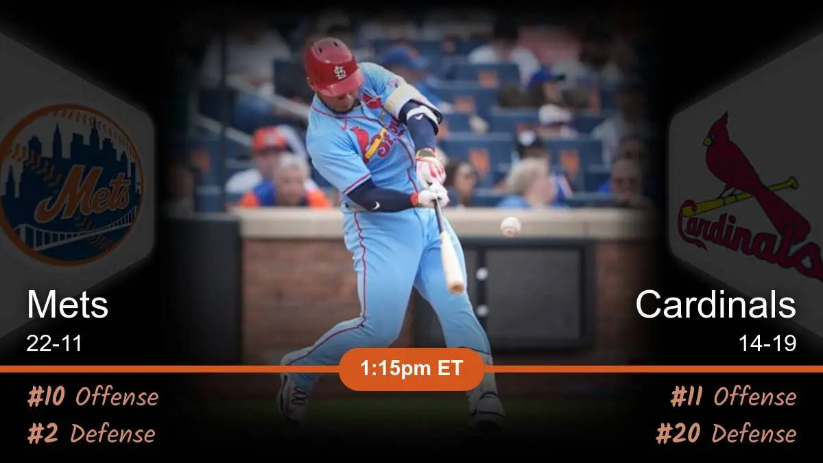 New York Mets vs St. Louis Cardinals Prediction New York Mets vs St. Louis Cardinals Prediction