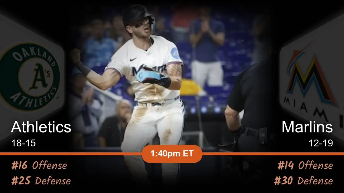Oakland Athletics vs Miami Marlins Prediction Oakland Athletics vs Miami Marlins Prediction