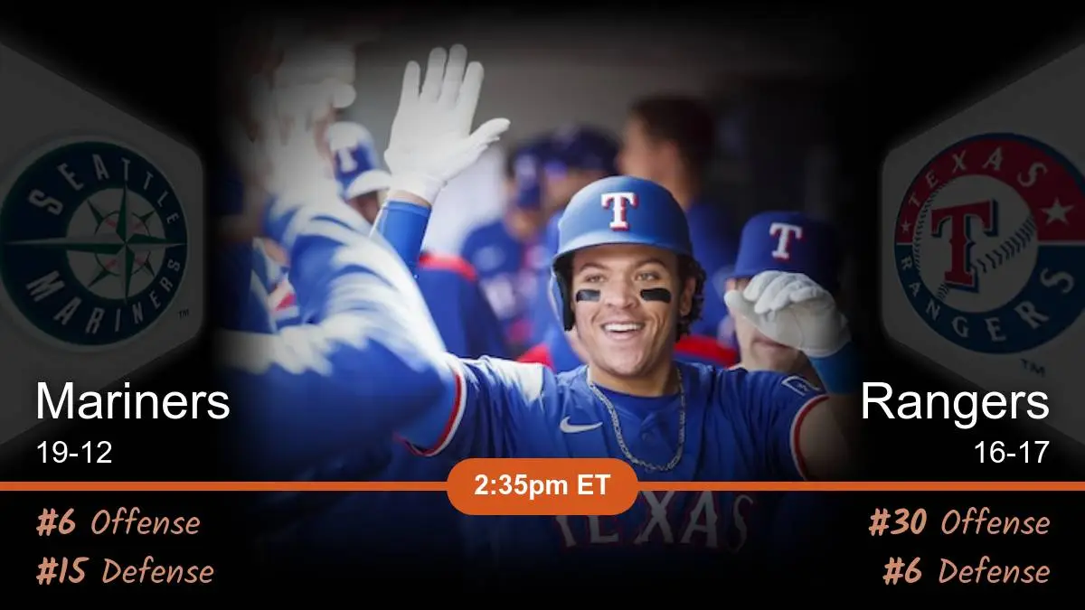 Seattle Mariners vs Texas Rangers Prediction Seattle Mariners vs Texas Rangers Prediction
