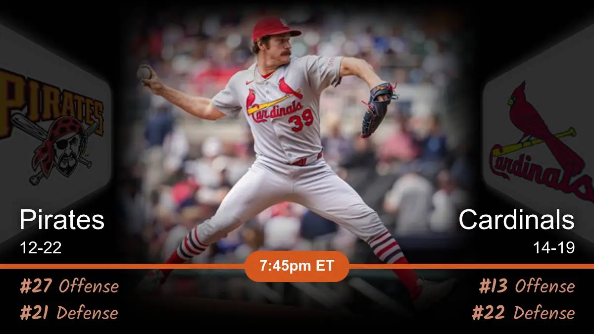 Pittsburgh Pirates vs St. Louis Cardinals Prediction Pittsburgh Pirates vs St. Louis Cardinals Prediction