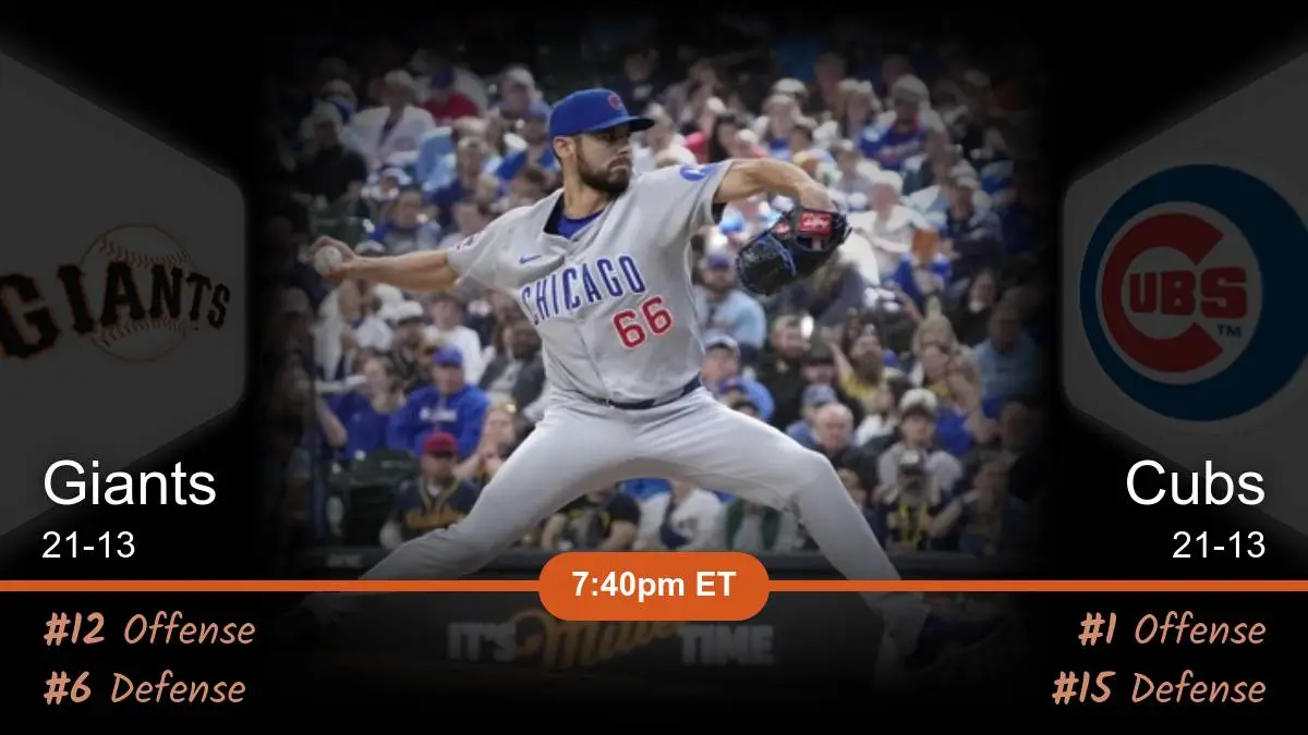 San Francisco Giants vs Chicago Cubs Prediction San Francisco Giants vs Chicago Cubs Prediction