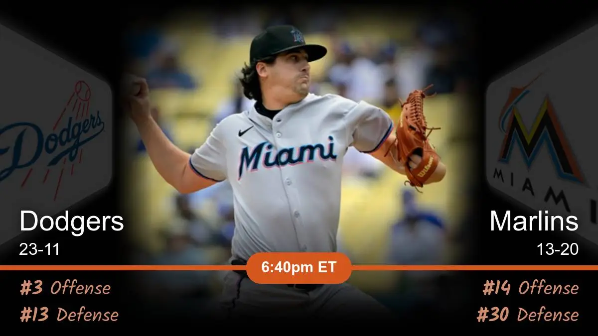 Los Angeles Dodgers vs Miami Marlins Prediction Los Angeles Dodgers vs Miami Marlins Prediction