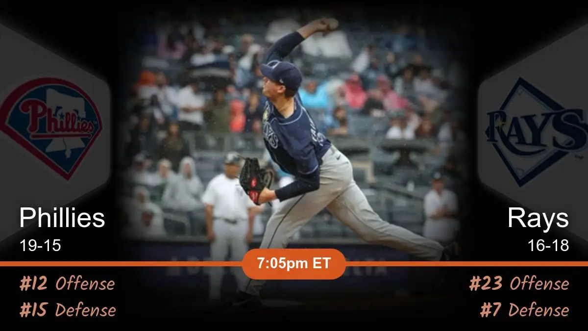 Philadelphia Phillies vs Tampa Bay Rays Prediction Philadelphia Phillies vs Tampa Bay Rays Prediction