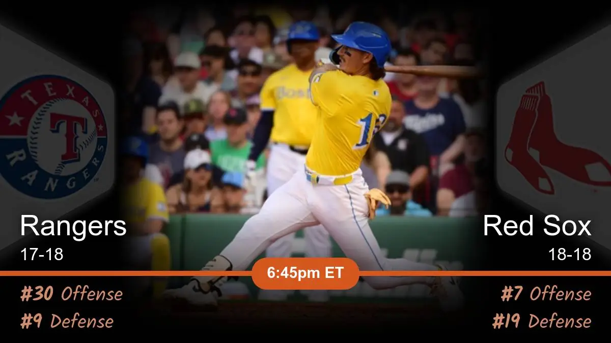 Texas Rangers vs Boston Red Sox Prediction Texas Rangers vs Boston Red Sox Prediction