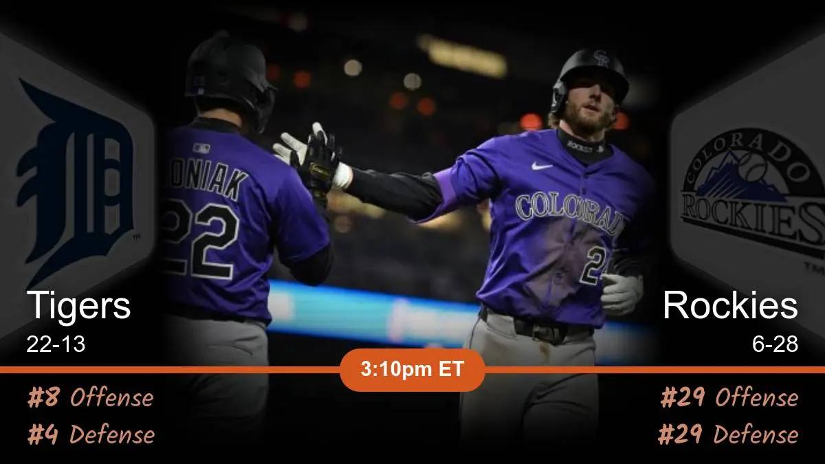 Detroit Tigers vs Colorado Rockies Prediction Detroit Tigers vs Colorado Rockies Prediction