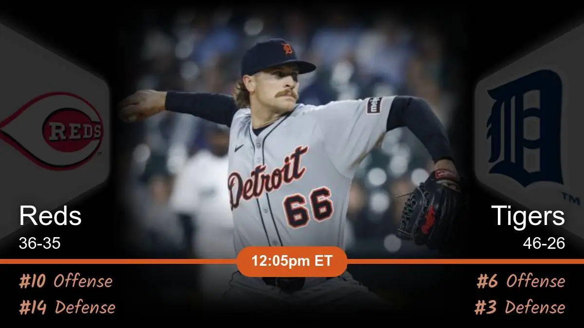 Cincinnati Reds vs Detroit Tigers Prediction