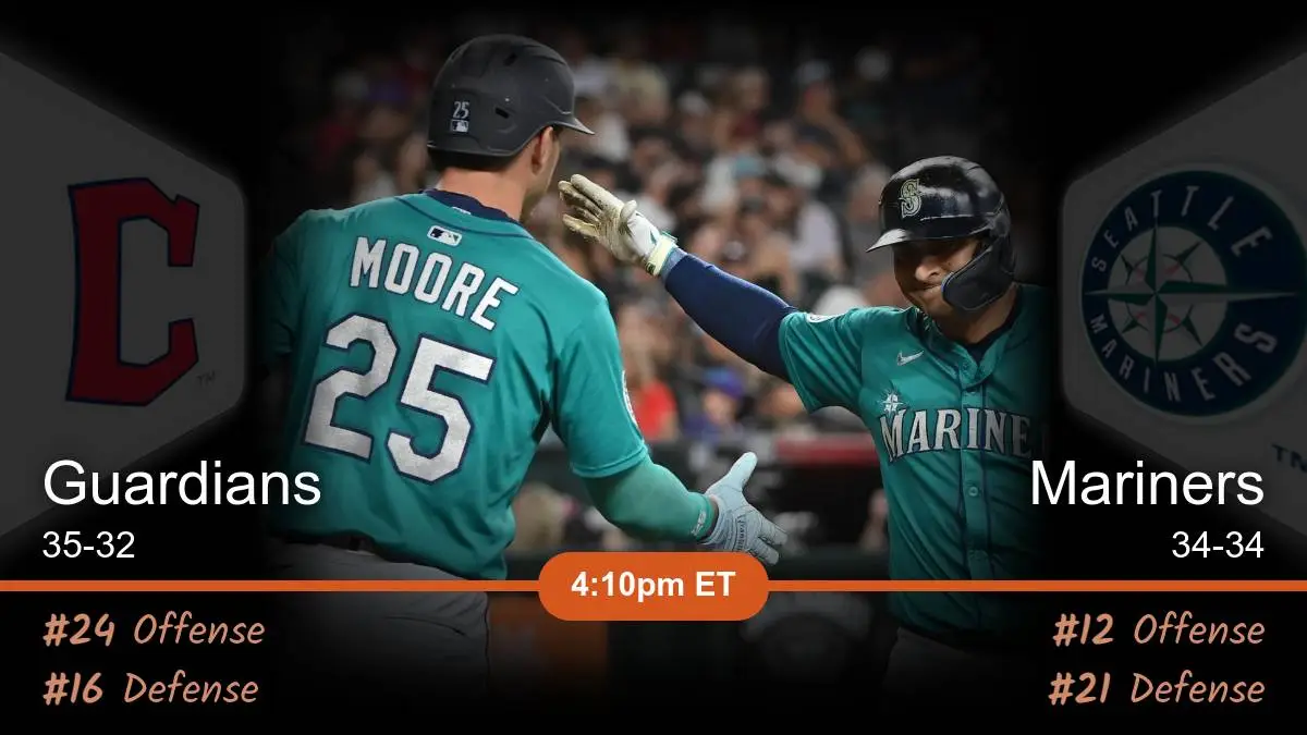 Cleveland Guardians vs Seattle Mariners Prediction Cleveland Guardians vs Seattle Mariners Prediction