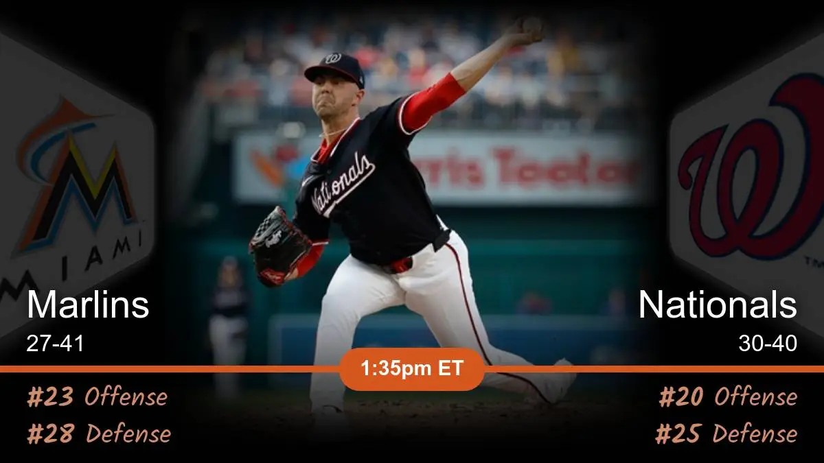 Miami Marlins vs Washington Nationals Prediction Miami Marlins vs Washington Nationals Prediction