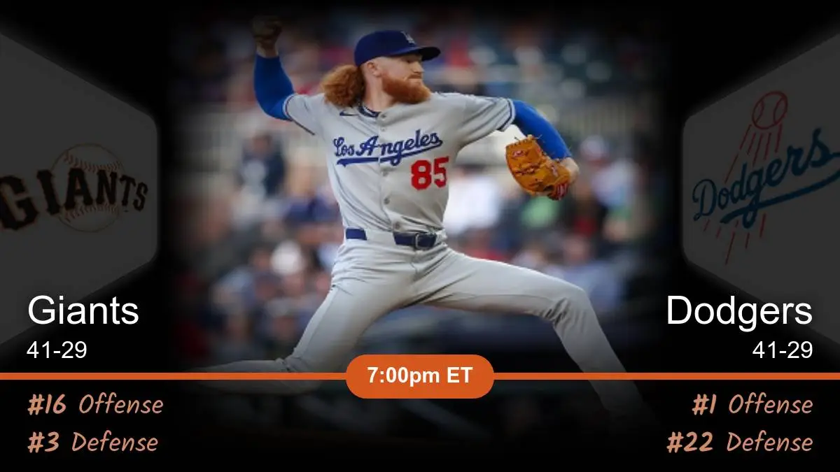 San Francisco Giants vs Los Angeles Dodgers Prediction San Francisco Giants vs Los Angeles Dodgers Prediction