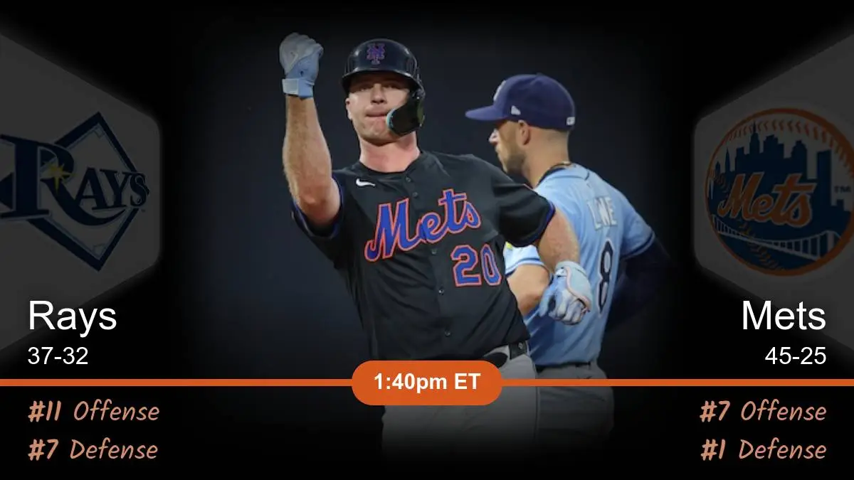 Tampa Bay Rays vs New York Mets Prediction Tampa Bay Rays vs New York Mets Prediction