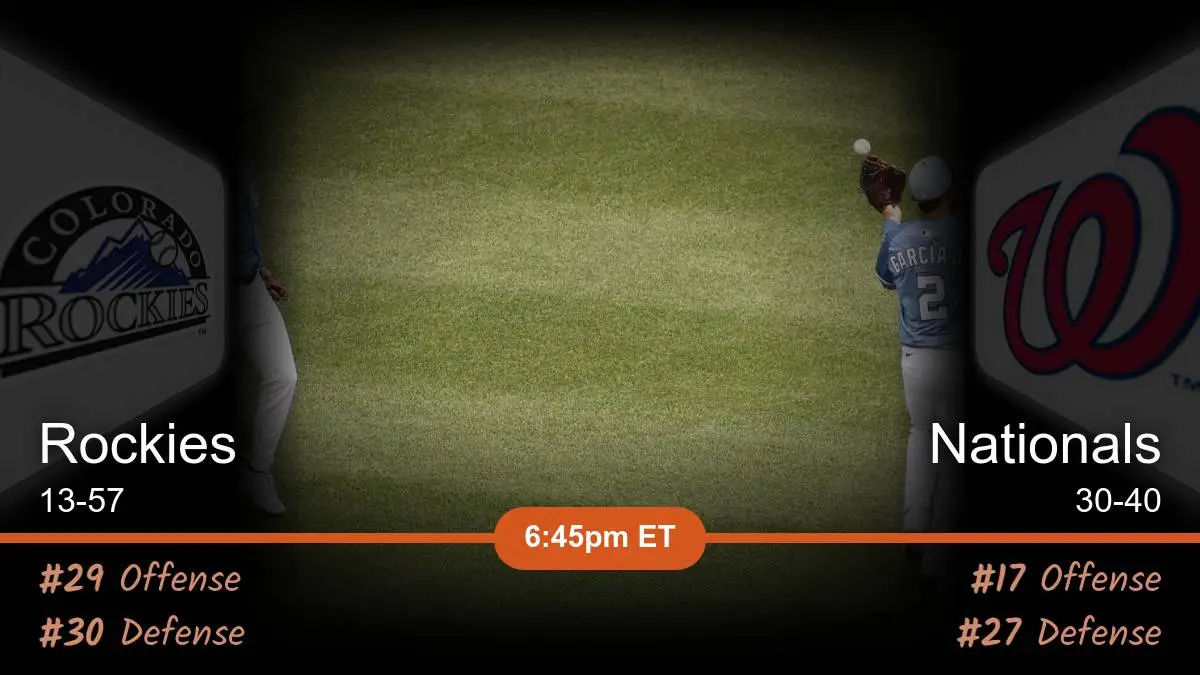 Colorado Rockies vs Washington Nationals Prediction Colorado Rockies vs Washington Nationals Prediction