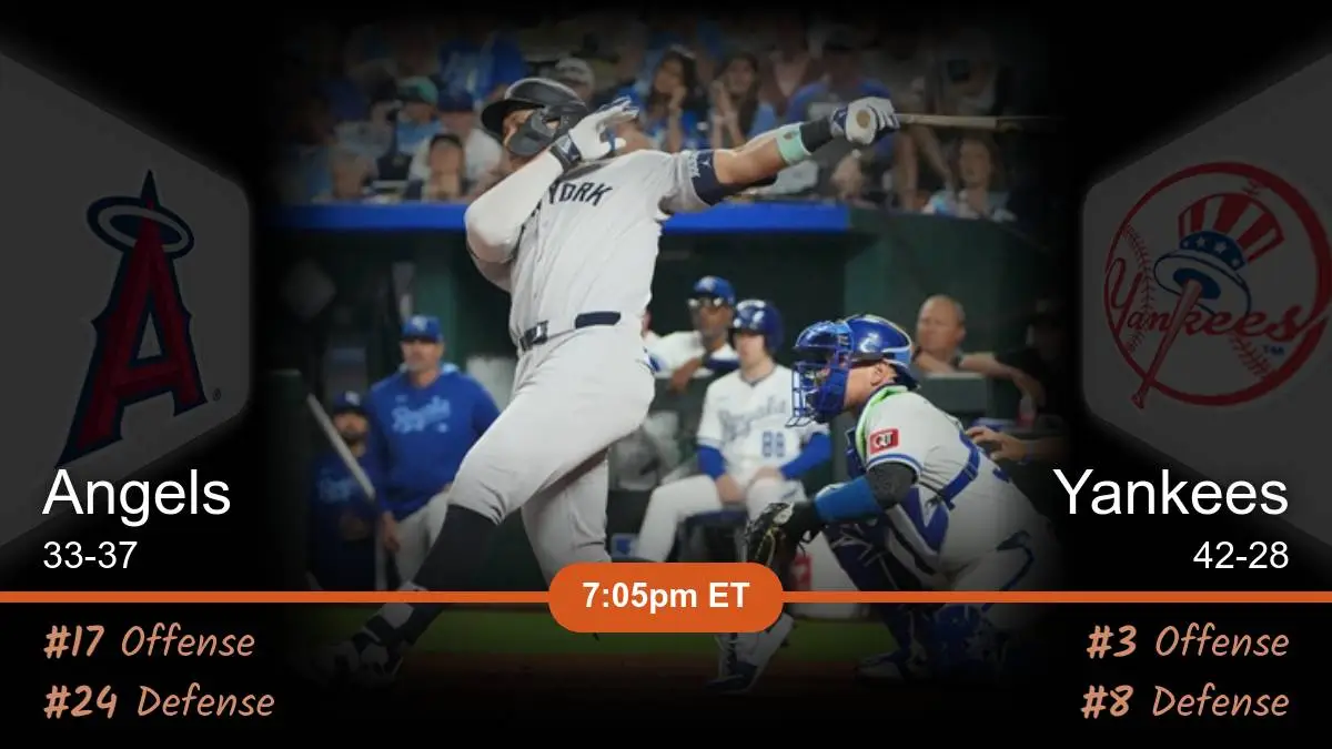 Los Angeles Angels vs New York Yankees Prediction Los Angeles Angels vs New York Yankees Prediction