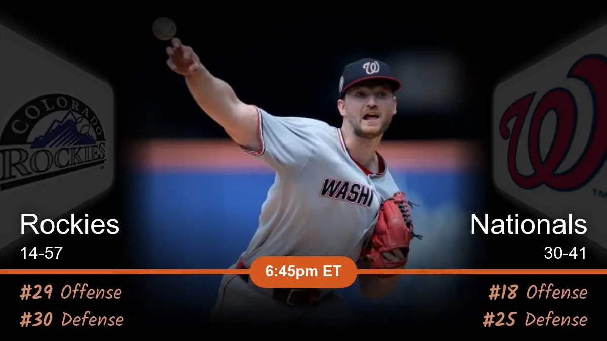 Colorado Rockies vs Washington Nationals Prediction Colorado Rockies vs Washington Nationals Prediction