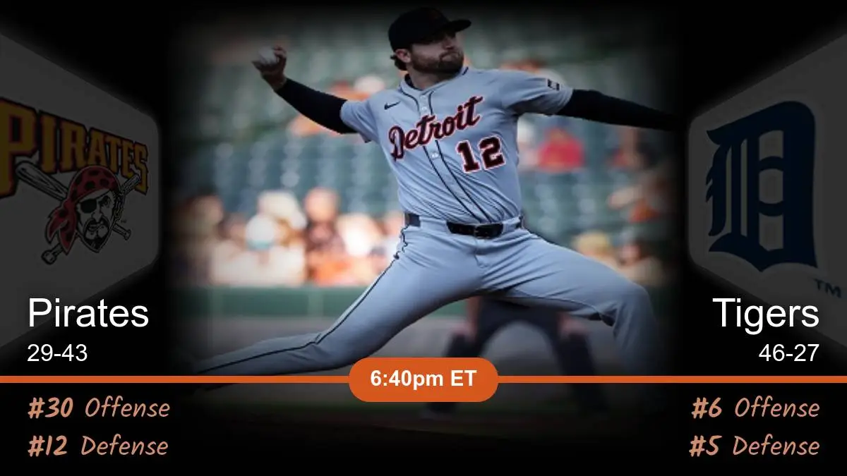 Pittsburgh Pirates vs Detroit Tigers Prediction Pittsburgh Pirates vs Detroit Tigers Prediction
