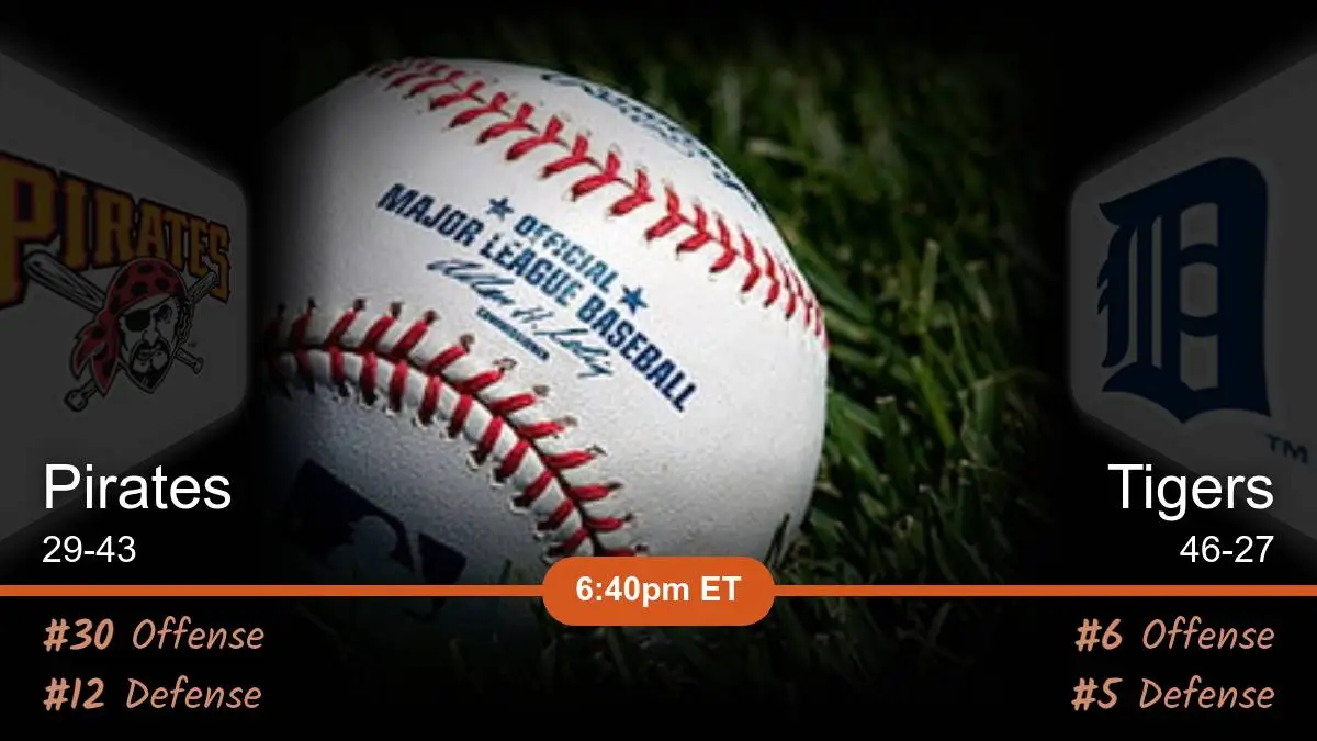 Pittsburgh Pirates vs Detroit Tigers Prediction Pittsburgh Pirates vs Detroit Tigers Prediction