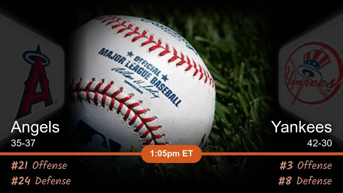 Los Angeles Angels vs New York Yankees Prediction Los Angeles Angels vs New York Yankees Prediction