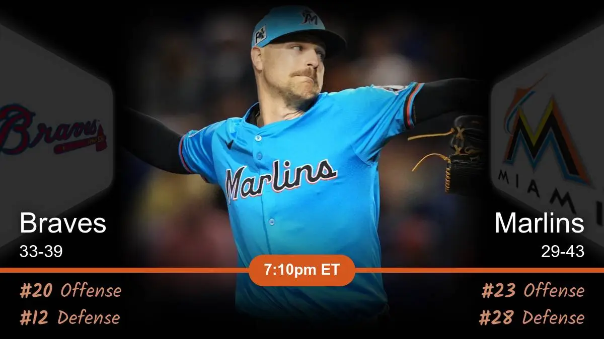 Atlanta Braves vs Miami Marlins Prediction Atlanta Braves vs Miami Marlins Prediction