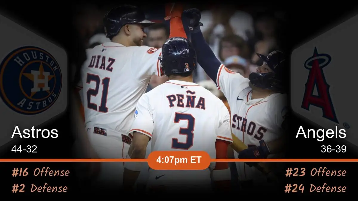 Houston Astros vs Los Angeles Angels Prediction Houston Astros vs Los Angeles Angels Prediction