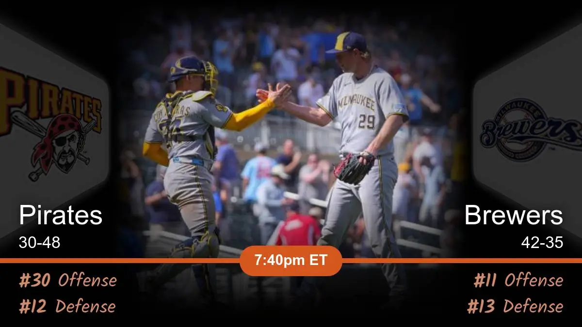 Pittsburgh Pirates vs Milwaukee Brewers Prediction Pittsburgh Pirates vs Milwaukee Brewers Prediction