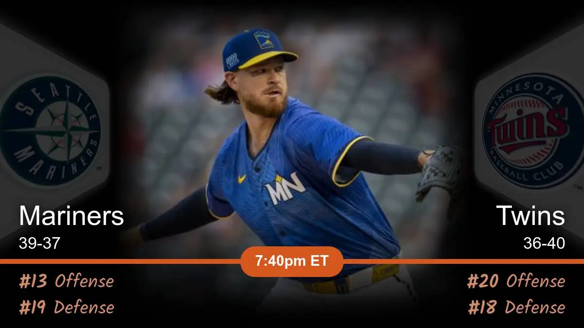 Seattle Mariners vs Minnesota Twins Prediction Seattle Mariners vs Minnesota Twins Prediction