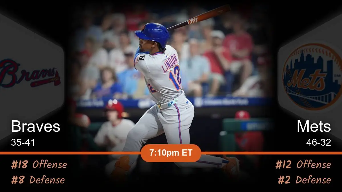 Atlanta Braves vs New York Mets Prediction Atlanta Braves vs New York Mets Prediction